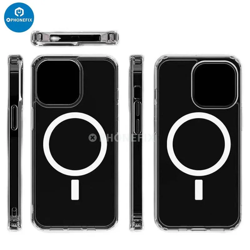 For iPhone 15 Series Magsafe Case Full Cover Shockproof Airbag - Image 3