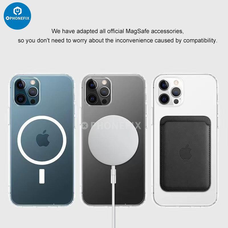 For iPhone 15 Series Magsafe Case Full Cover Shockproof Airbag - Image 5