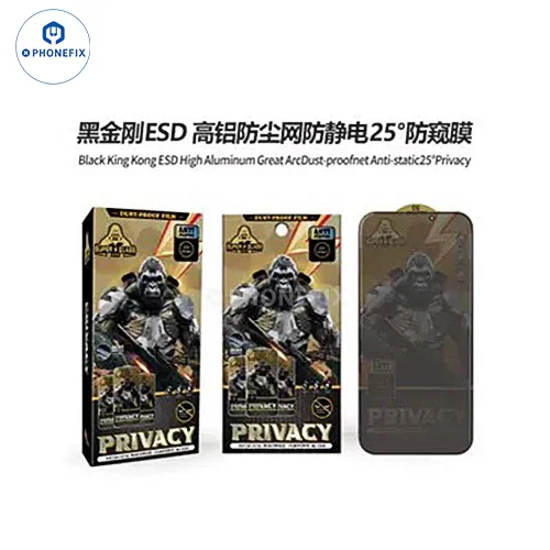 For iPhone 16-17 Pro Max Screen Protector HD Privacy Tempered Glass - Image 4