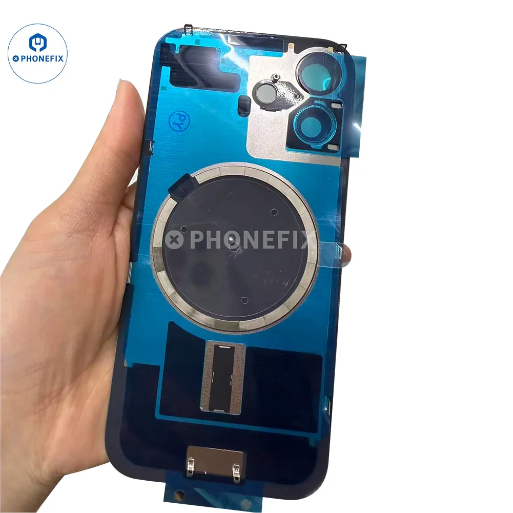 For iPhone 17/Air/17 Pro Max Back Glass With Magsafe Magnet Ring - Image 4