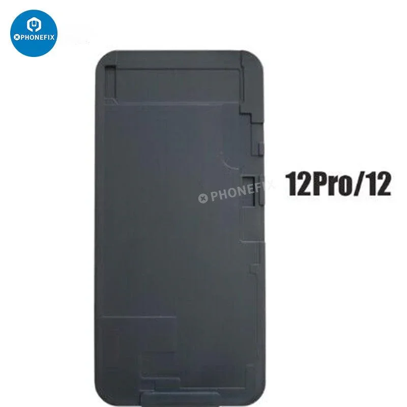 For iPhone 6-16 Pro Max LCD OCA Laminating Mold Black Silicone Mat - Image 14