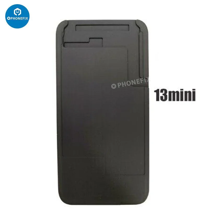 For iPhone 6-16 Pro Max LCD OCA Laminating Mold Black Silicone Mat - Image 18
