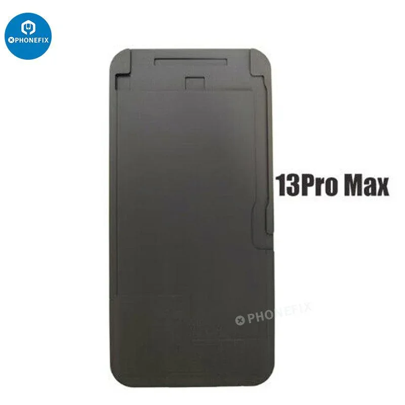 For iPhone 6-16 Pro Max LCD OCA Laminating Mold Black Silicone Mat - Image 19
