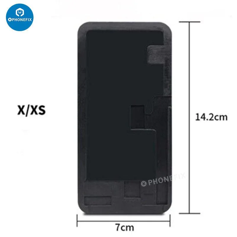 For iPhone 6-16 Pro Max LCD OCA Laminating Mold Black Silicone Mat - Image 20