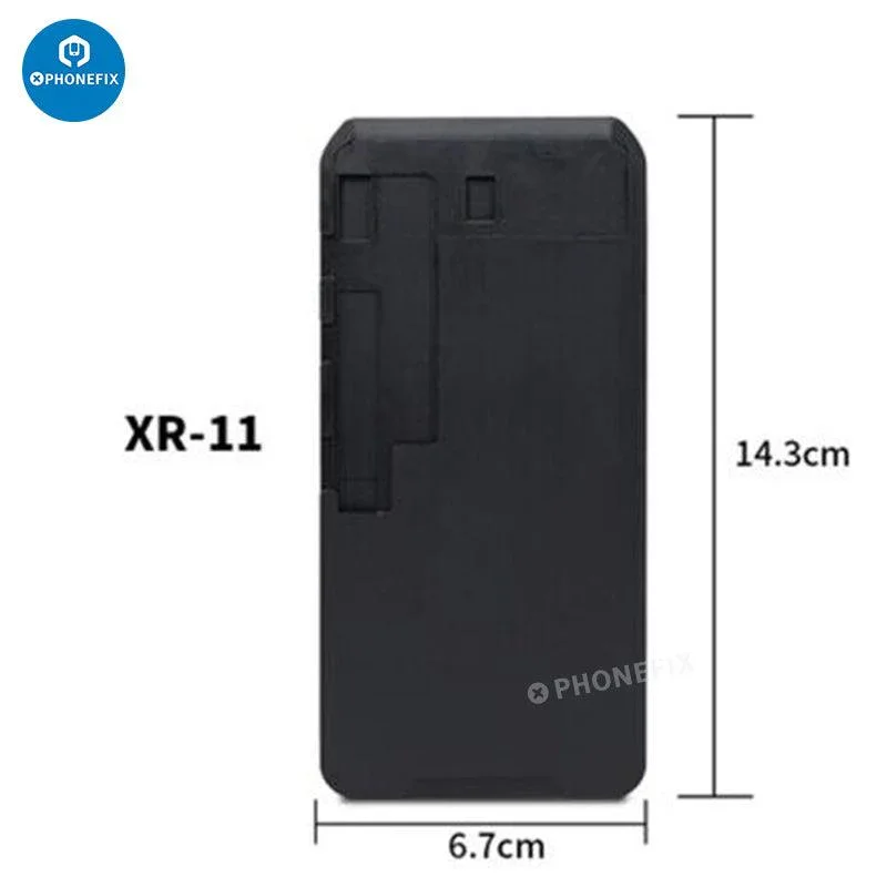 For iPhone 6-16 Pro Max LCD OCA Laminating Mold Black Silicone Mat - Image 21