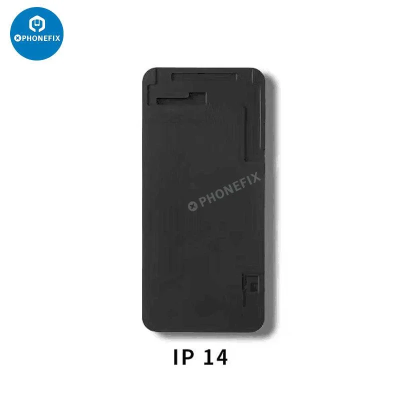 For iPhone 6-16 Pro Max LCD OCA Laminating Mold Black Silicone Mat - Image 7