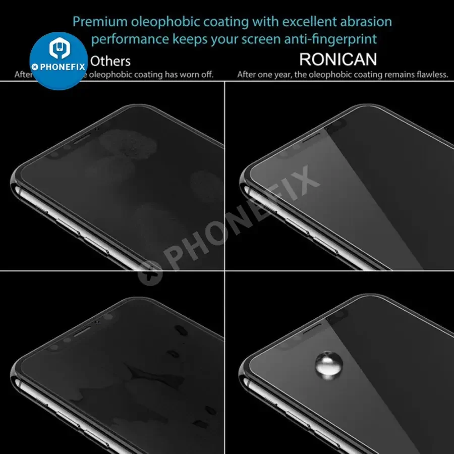 For iPhone 7-17 Pro Max Full Cover Tempered Glass Screen Protector - Image 8