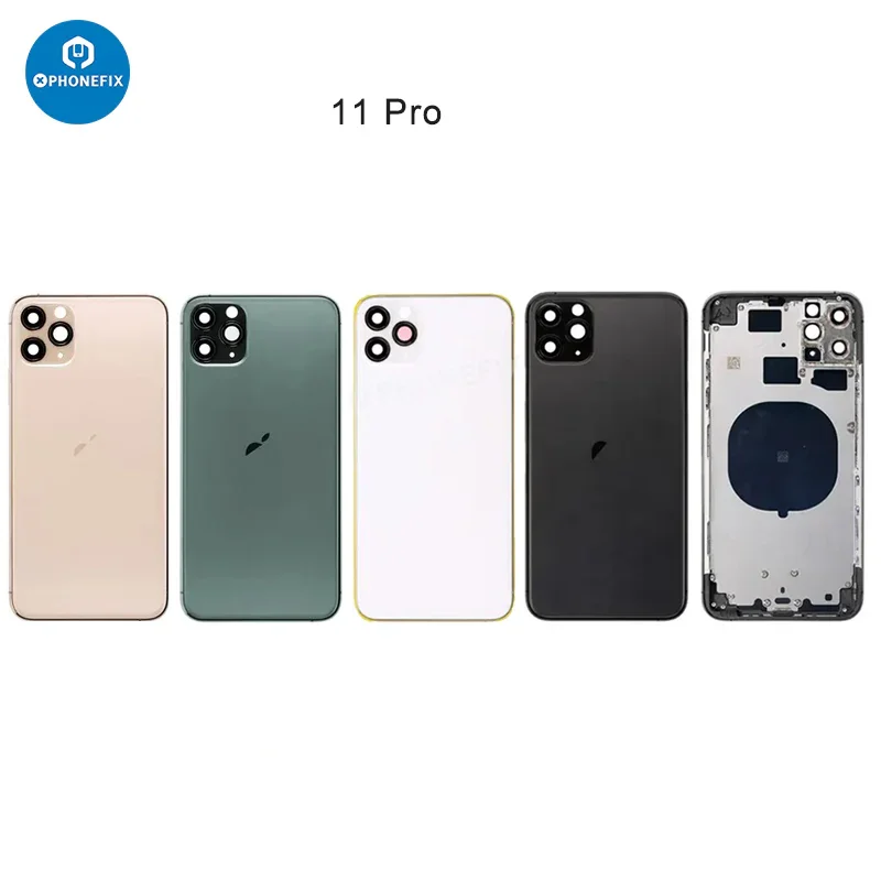 For iPhone Back Housing With Battery Frame Replacement Parts - Image 11