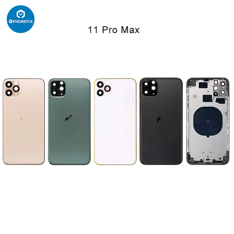 For iPhone Back Housing With Battery Frame Replacement Parts - Image 12