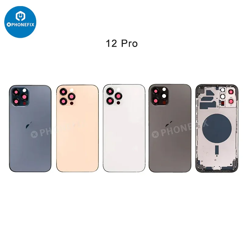 For iPhone Back Housing With Battery Frame Replacement Parts - Image 13
