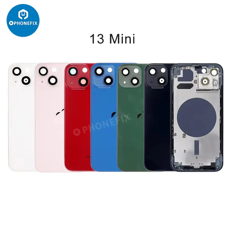For iPhone Back Housing With Battery Frame Replacement Parts - Image 21
