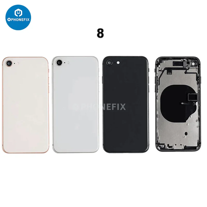 For iPhone Back Housing With Battery Frame Replacement Parts - Image 27