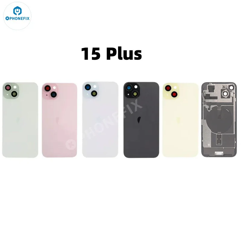 For iPhone Back Housing With Battery Frame Replacement Parts - Image 29