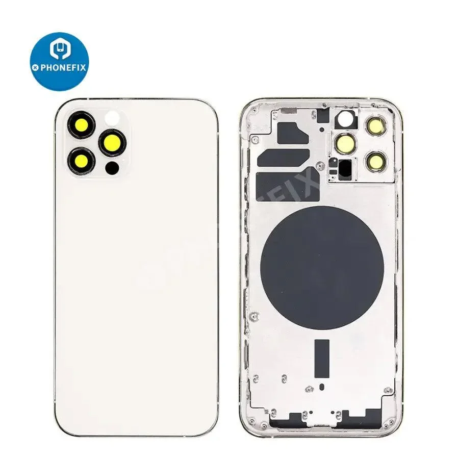 For iPhone Back Housing With Battery Frame Replacement Parts - Image 5