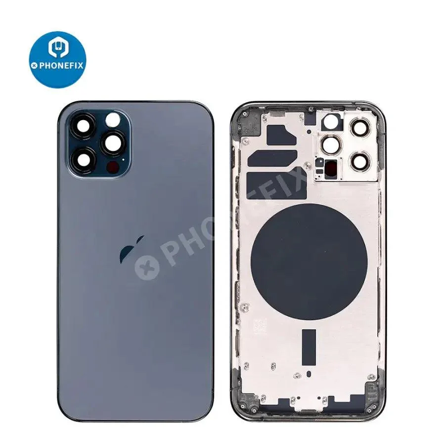 For iPhone Back Housing With Battery Frame Replacement Parts - Image 6