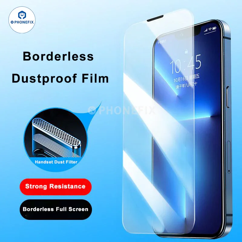For iPhone Full Cover Automatic Adsorption HD Tempered Film - Image 3