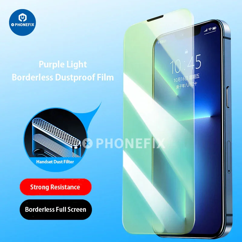 For iPhone Full Cover Automatic Adsorption HD Tempered Film - Image 5