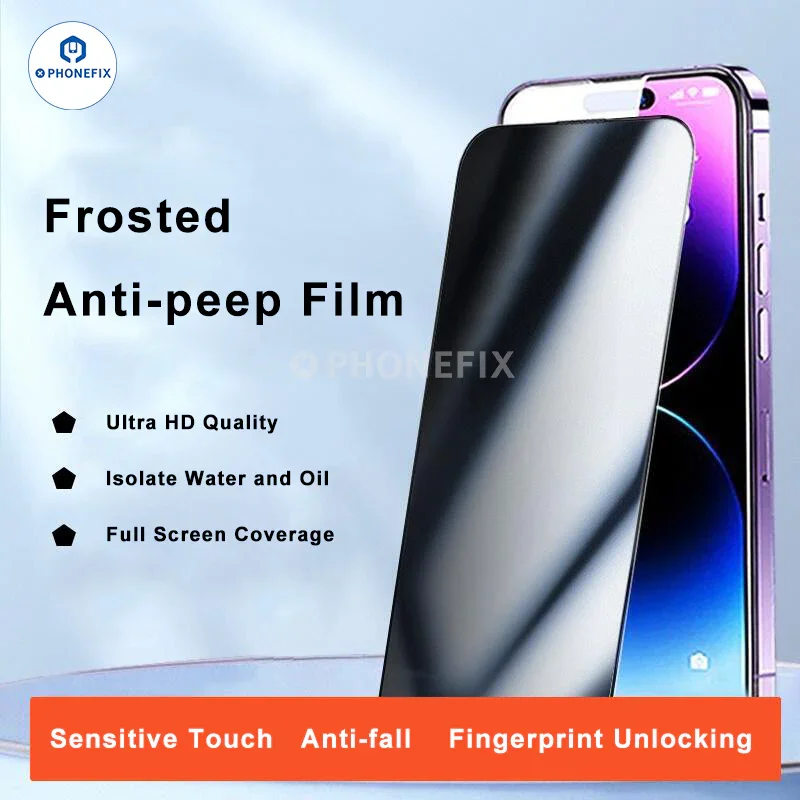 For iPhone Full Cover Automatic Adsorption HD Tempered Film - Image 6