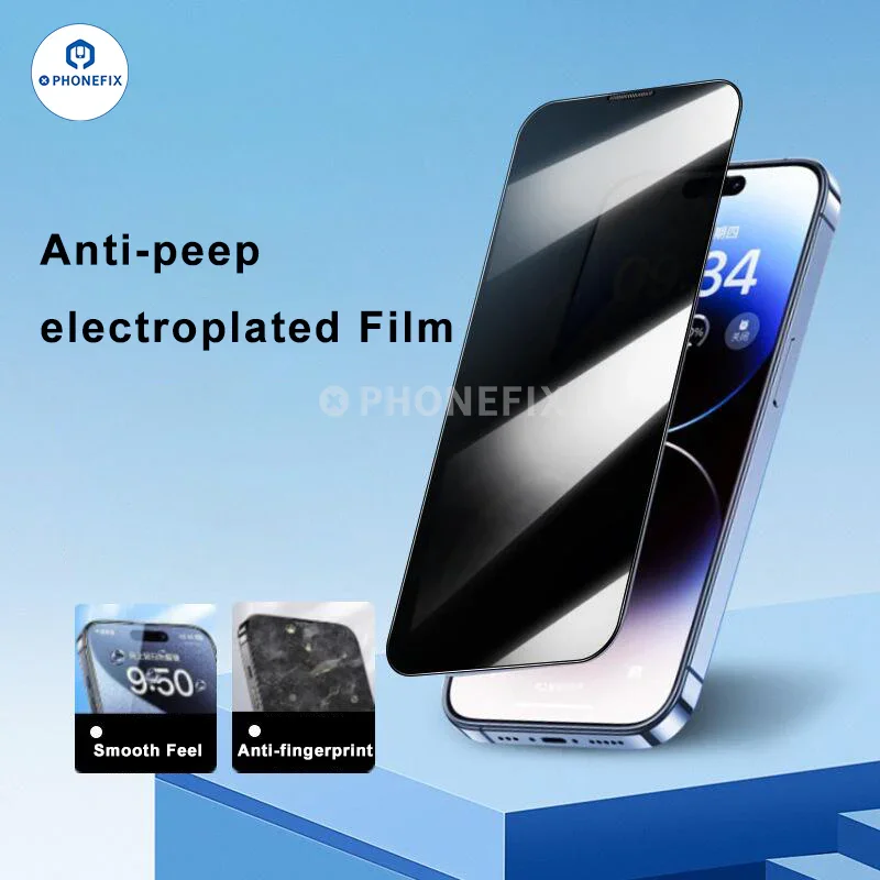 For iPhone Full Cover Automatic Adsorption HD Tempered Film - Image 7