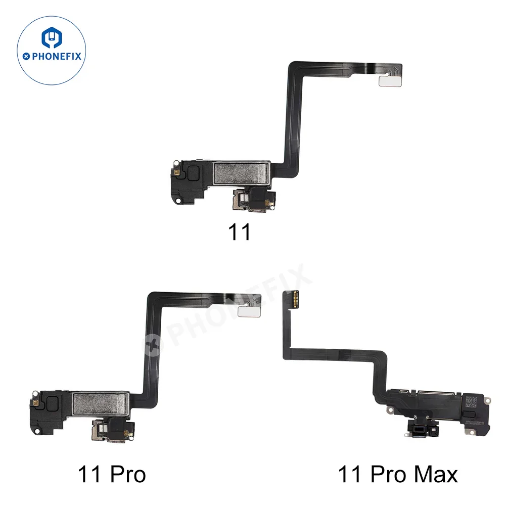 For iPhone X/11/12 Pro Max Earpiece Speaker with Proximity Sensor Cable - Image 3