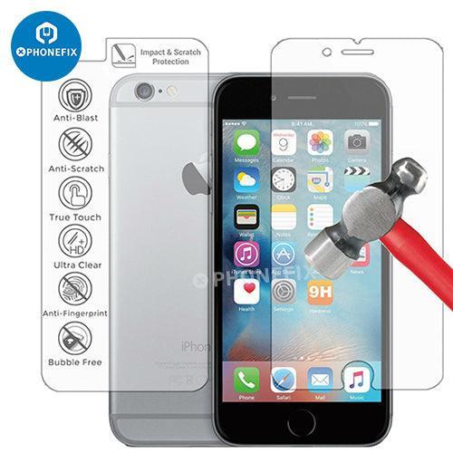 For iPhone X-15 PM Front Back Tempered Glass Screen Protector Film - Image 8