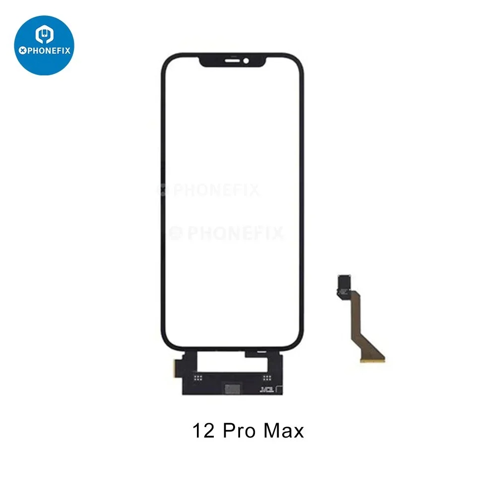 For iPhone X-15 Pro Max Touch Screen With Digitizer Flex OCA - Image 11