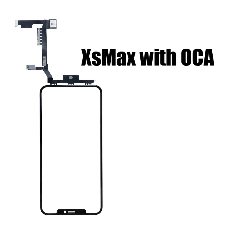 For iPhone X-15 Pro Max Touch Screen With Digitizer Flex OCA - Image 12