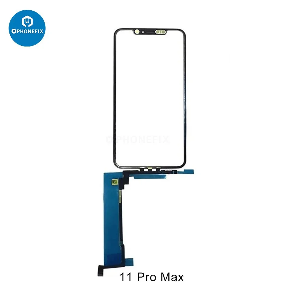 For iPhone X-15 Pro Max Touch Screen With Digitizer Flex OCA - Image 8