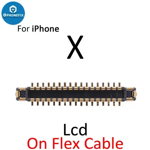 For iPhone X XS MAX XR LCD Display 3D Touch FPC Connector Port - Image 12