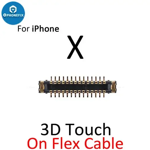 For iPhone X XS MAX XR LCD Display 3D Touch FPC Connector Port - Image 14