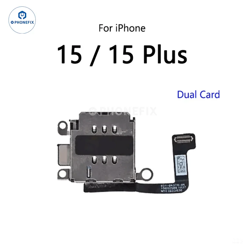 For iPhone XR-16 Series Dual SIM Card Reader With Flex Cable - Image 3