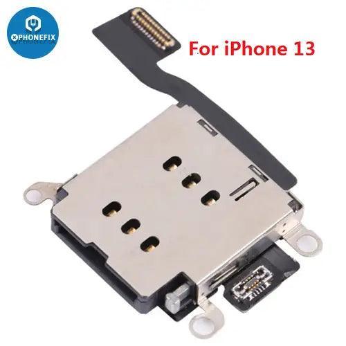 For iPhone XR-16 Series Dual SIM Card Reader With Flex Cable - Image 9