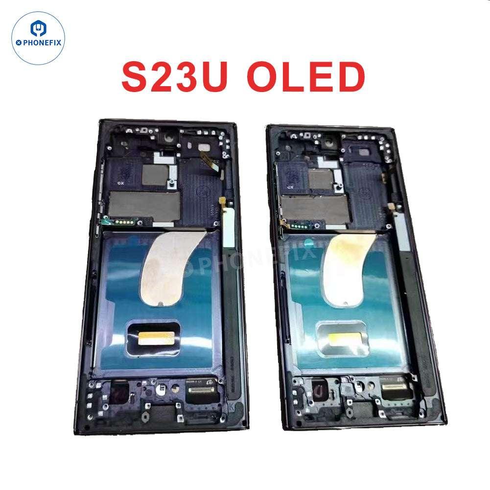 For Samsung Galaxy OLED Screen Assembly with Frame Replacement Parts - Image 12