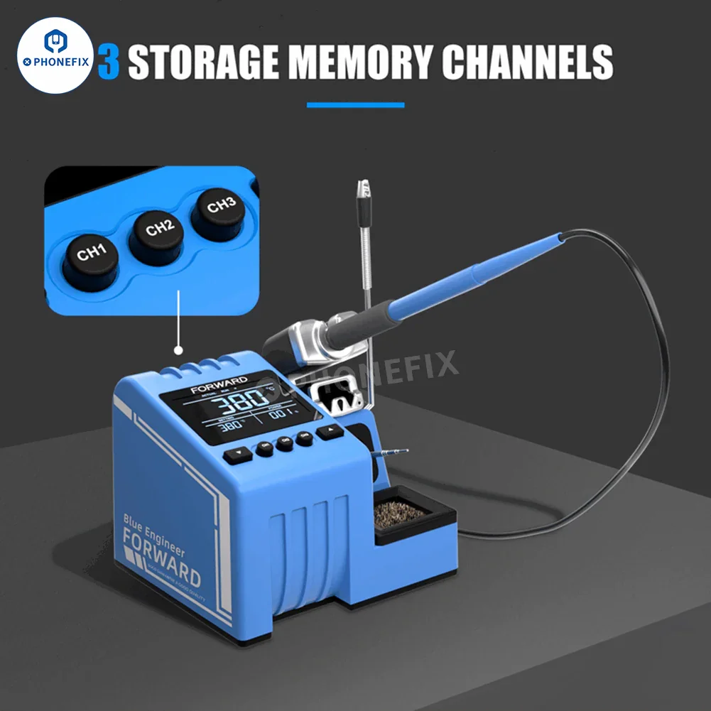 FORWARD BE01 Soldering Iron Station 80W Blue Engineer - Image 4
