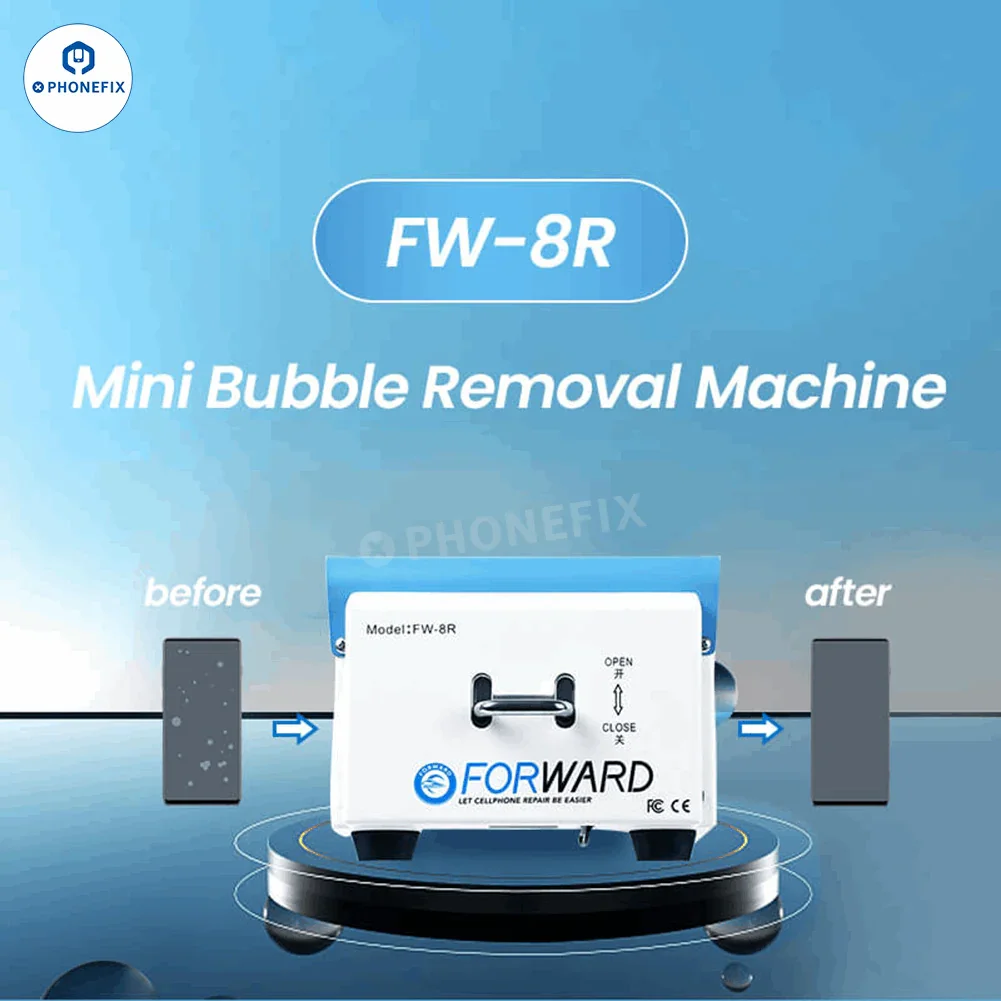 FORWARD FW-8R FW-16R Phone/Pad Screen Bubble Removal Machine - Image 3