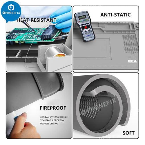 FR-P011 Heat Resistant Insulation Pad Mobile Phone Repair Silicone Mat - Image 2