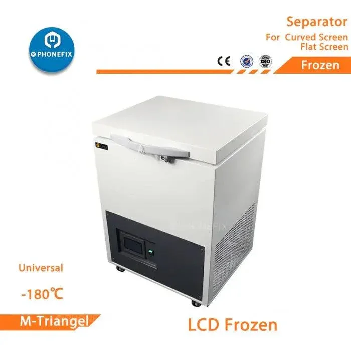 Freezing Separator Machine Curved Screen Disassemble Repair -180℃ - Image 3