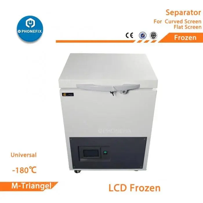 Freezing Separator Machine Curved Screen Disassemble Repair -180℃ - Image 4