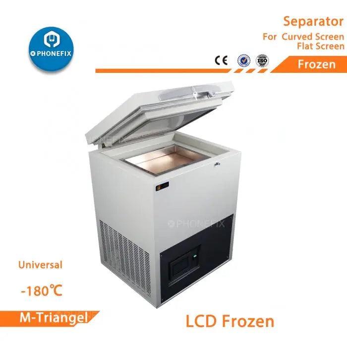 Freezing Separator Machine Curved Screen Disassemble Repair -180℃ - Image 5