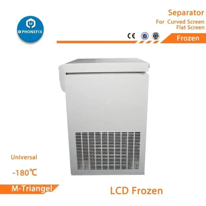 Freezing Separator Machine Curved Screen Disassemble Repair -180℃ - Image 6