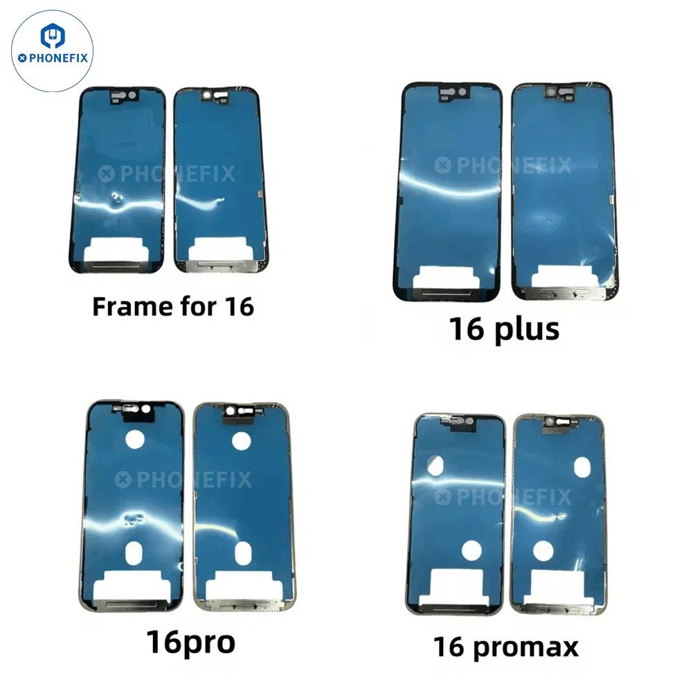 Front Screen Bezel Frame For iPhone 8-17 Pro Max - Image 3