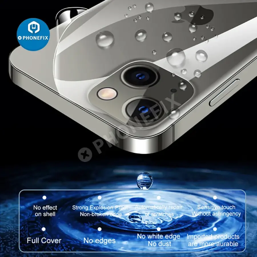Full Cover Hydrogel Film For iPhone X-13 Pro Max Screen Protector Back Film - Image 14
