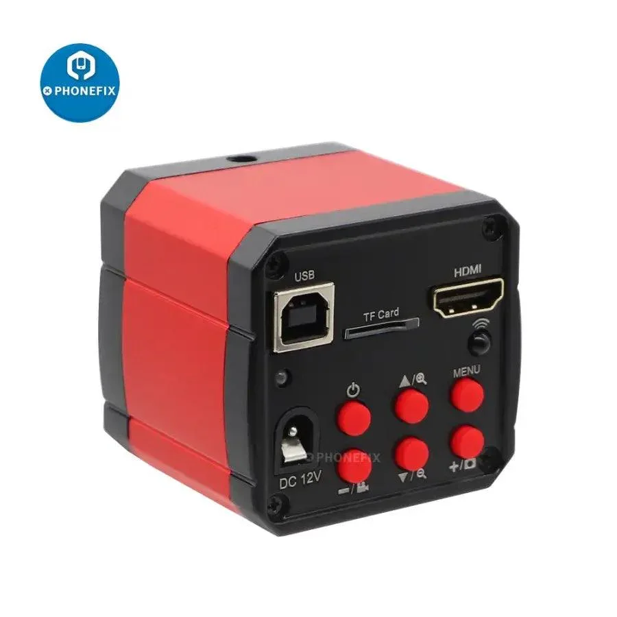 Full HD 2K HDMI USB Digital Industrial Phone Microscopio Camera - Image 2