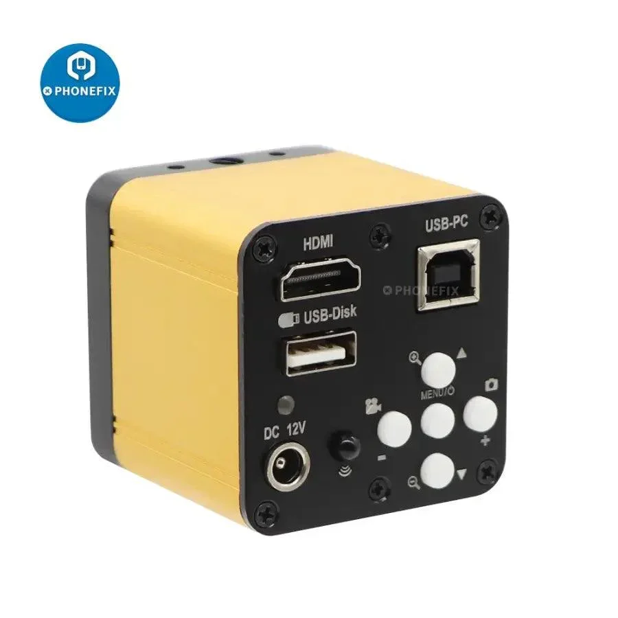 Full HD 2K HDMI USB Digital Industrial Phone Microscopio Camera - Image 5