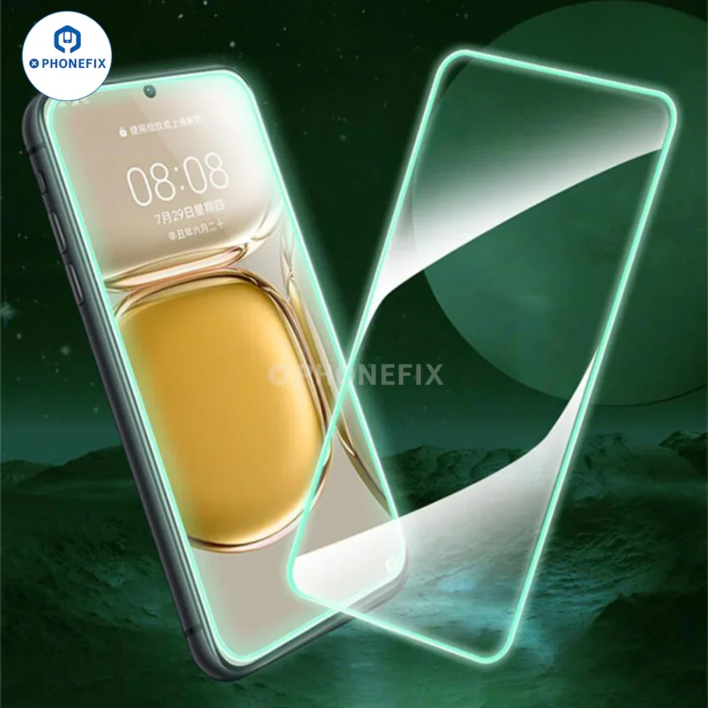 Full Screen Fluorescent Luminous Film For iPhone X-15 Pro Max - Image 11