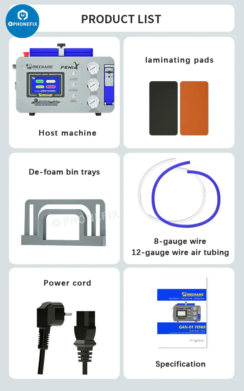 Mechanic GAN-01 FENIX Lamination Defoaming Integrated Machine - Image 12