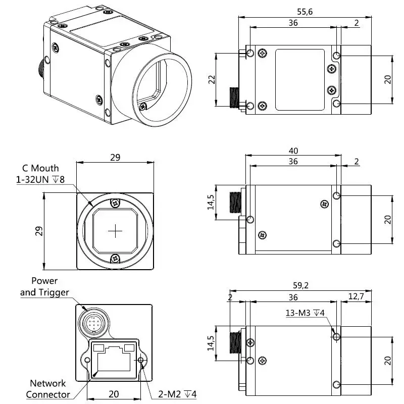 GigE Vision Industrial Camera, 5.3MP, 1" CMOS, Color, Global Shutter - Image 27