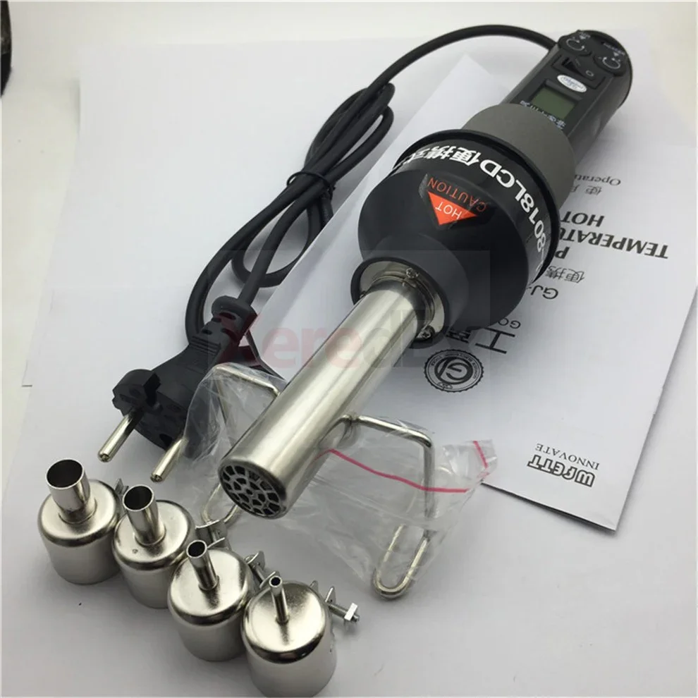 GJ-8018 Portable Temperature Control Hot Air Gun Rework Station - Image 2