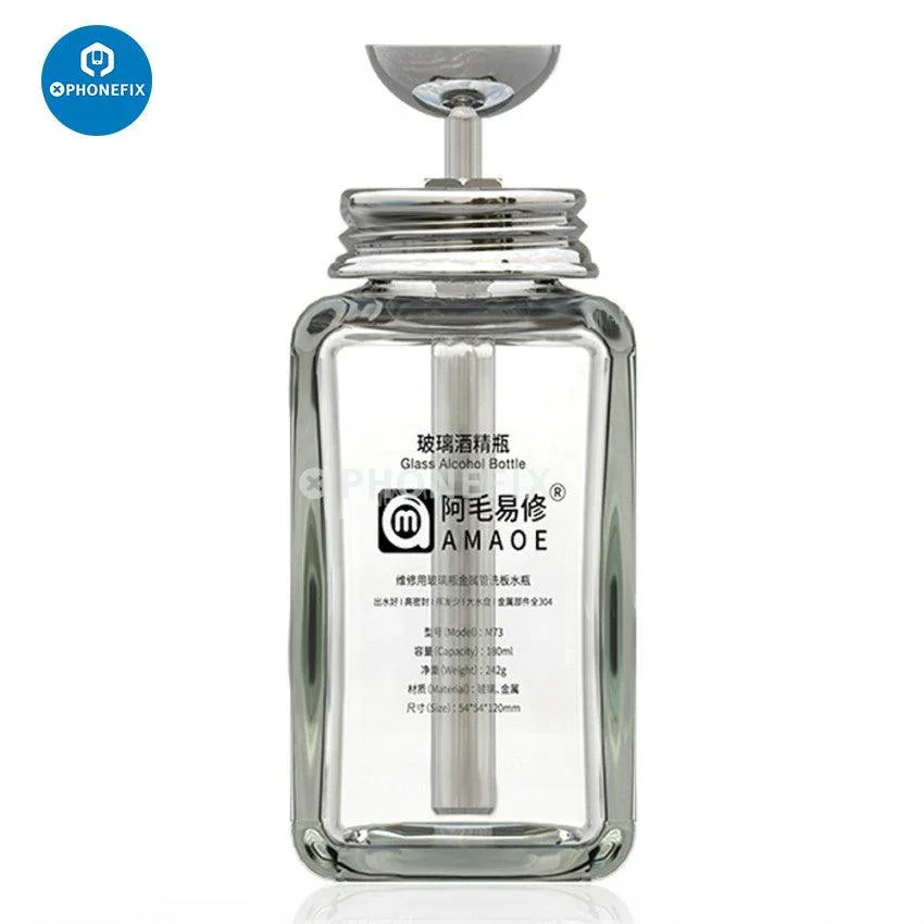 Glass Liquid Alcohol Bottle Washing /Cleaner Bottle Phone Repair Tool - Image 6