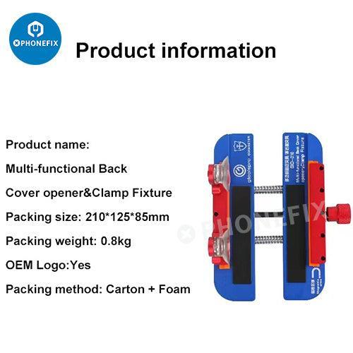 GO-010 3 In 1  Motherboard Fixture Phone Back Cover Clamp Opener - Image 5